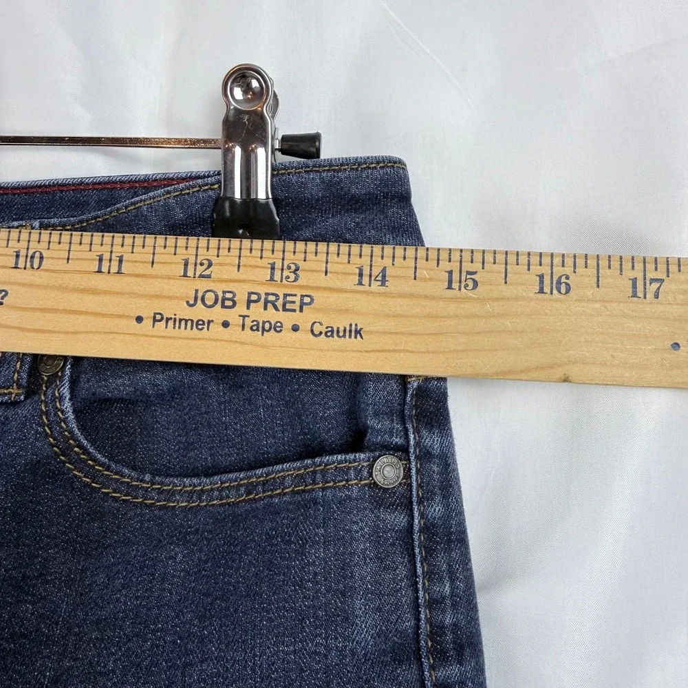 Talbots Heritage Bootcut Jeans Womens 6/28 Dark Wash Stretch Denim‎ Blue Pants